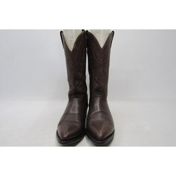 NOCONA Mens Size 8 D Brown Leather Cowboy Western Boots main image 5